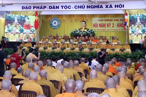 越南佛教协会坚定不移地服务于“佛法-民族-社会主义”的理想