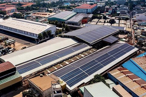 北江省：力争50%的房屋使用屋顶太阳能发电