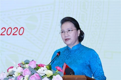 越南国会主席阮氏金银出席新潮国民大会75周年、八月革命和九·二国庆节75周年纪念活动