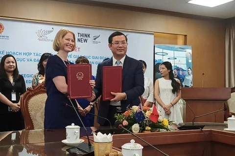 越南与新西兰签署关于教育领域的新战略合作协议