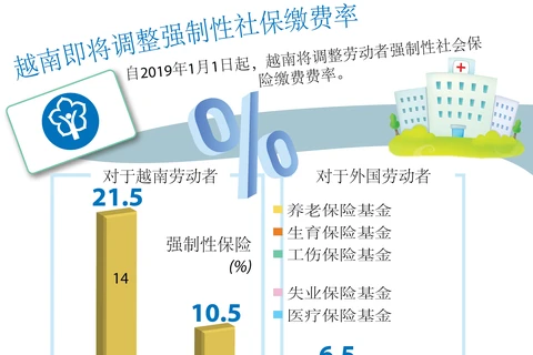 图表新闻：越南即将调整强制性社保缴费率 