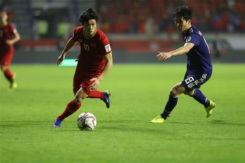 2019年亚洲杯1/4决赛：日本队1-0险胜越南队（组图）