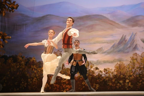 河内上演芭蕾舞剧《吉赛尔》庆祝俄罗斯国庆节（组图）