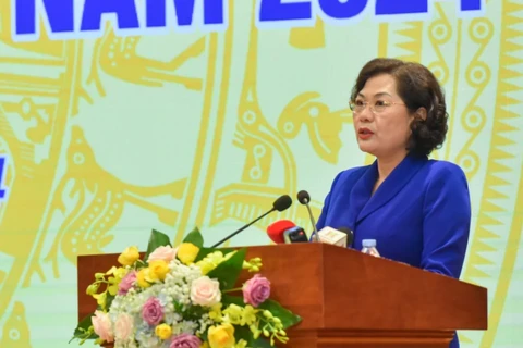 越南国家银行行长阮氏红：实施灵活货币政策 确保金融体系稳定