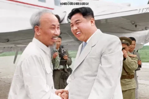 盘点朝鲜第一代最高领导人金日成访越之旅