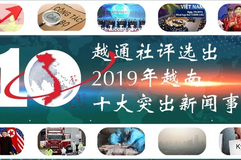 图表新闻：越通社评选2019年越南十大突出新闻事件