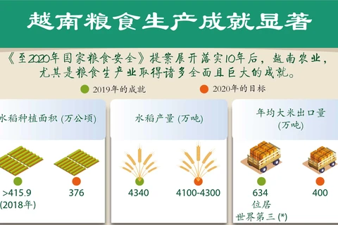 图表新闻：越南粮食生产成就显著