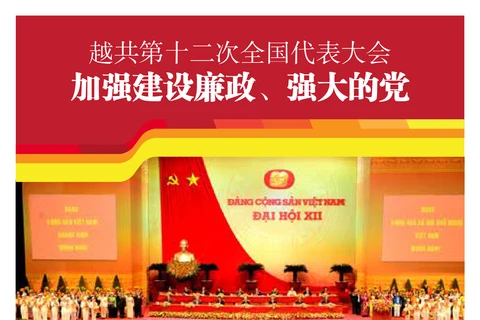 图表新闻：越共第十二次全国代表大会：加强建设廉政、强大的党