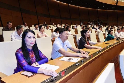 越南国会继续开展人事任免工作