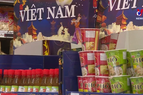 越南商品在比利时超市畅销