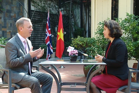 英国驻越大使对越南COP26承诺表示印象深刻