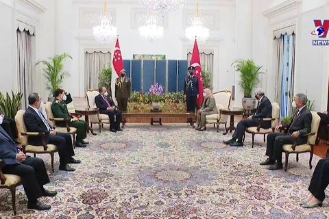越南国家主席阮春福访新 深化两国战略伙伴关系