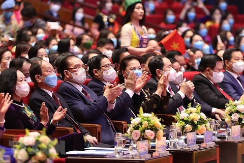 越南妇女第十三届全国代表大会隆重开幕