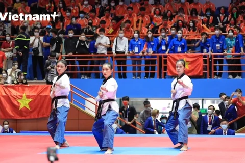第31届东运会：越南跆拳道队摘下第三个金牌