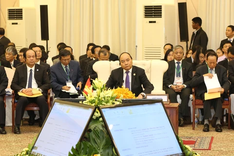 越南政府总理阮春福出席越发展三角区第9届峰会（图片来源：越通社）