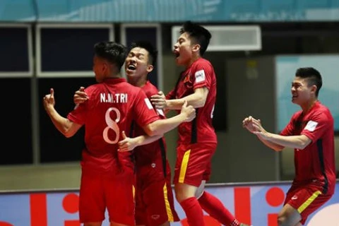 越南队​以1胜1和1负的战绩获4分并排名第二（图片来源：24h.com.vn）