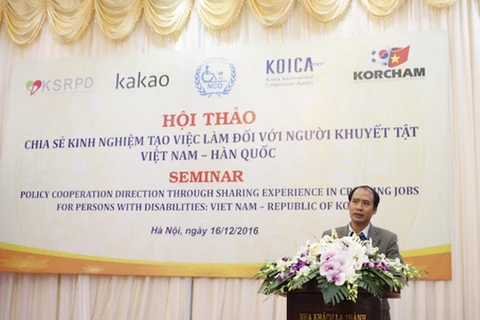 越南劳动荣军与社会部下属社会保障局局长阮文回。