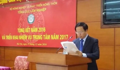 越南农业与农村发展部林业总局副总局长阮伯义。