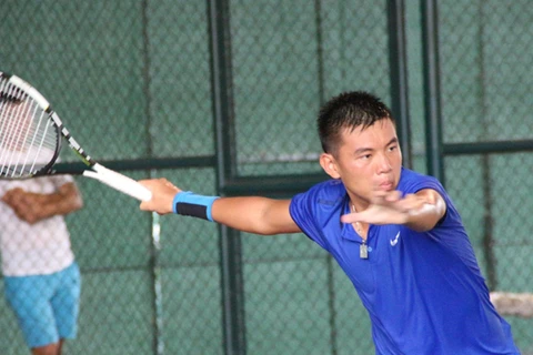 越南网球选手李黄南（图：体育报）