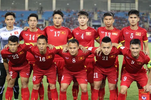 越南男足队（图片来源：体育报）