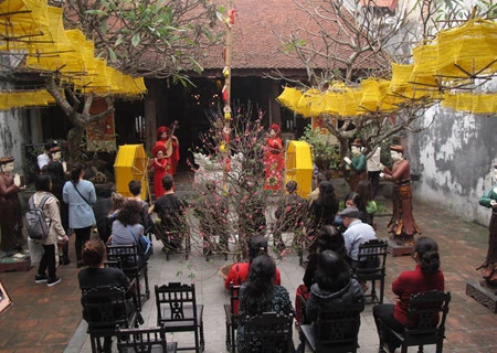 河内市中心举行“越南春节”活动（图片来源：越南之声广播电台）