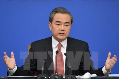 中国外交部部长王毅（图片来源：越通社）