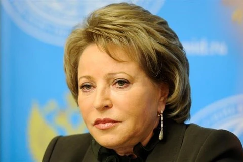 俄罗斯联邦委员会（即俄罗斯议会上院）主席瓦伦蒂娜•马特维延科