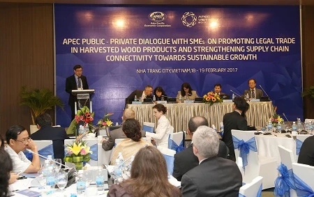 APEC打击木材非法采伐和相关贸易专家组会议场景（图片来源：因特网）