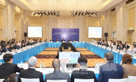 2月28日举办的APEC经济技术合作高官指导委员会会议场景（图片来源：越通社）