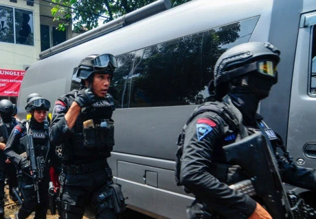 印尼反恐特遣队（图片来源：因特网）
