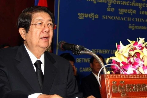 柬埔寨副首相索安。