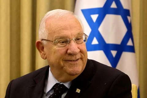 以色列总统鲁文·里夫林（图片来源： AP）