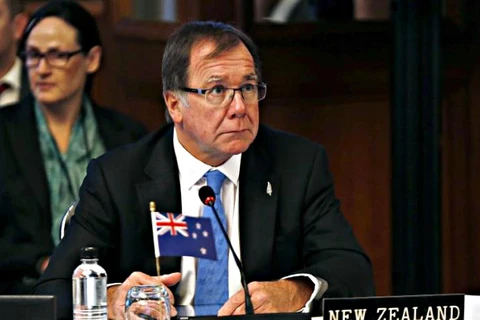 新西兰外交部长默里・麦克库里。