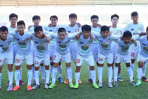 越南黄英嘉莱U19足球队。（图片来源：vietnamnet.vn） 