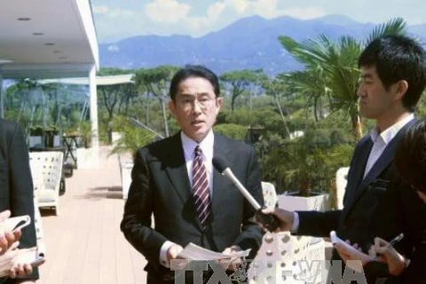 日本外务大臣岸田文雄。（图片来源：越通社）