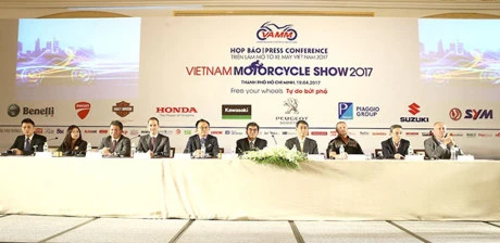 第二届越南摩托车展览会记者会