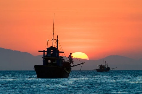 附图：越南海洋。（图片来源：越通社）