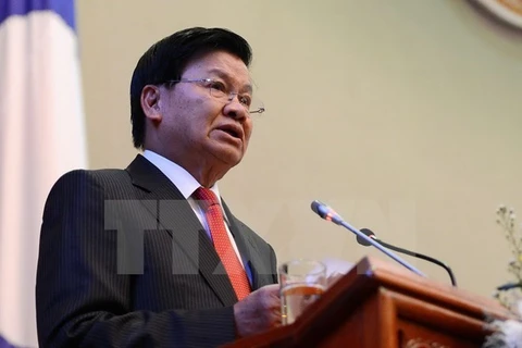 老挝总理通伦·西苏里。（图片来源：越通社）