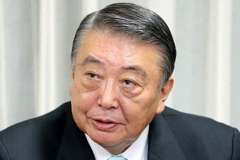 日本国会众议院议长大岛理森。(图片来源：Getty Images)