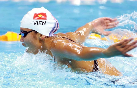 越南游泳女将阮氏映圆（图片来源于网络）