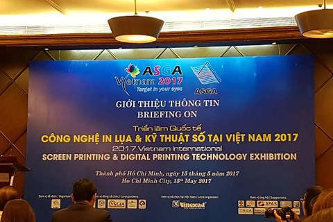 2017亚太越南网版印刷及数字化印刷工艺技术展览会新闻发布会。