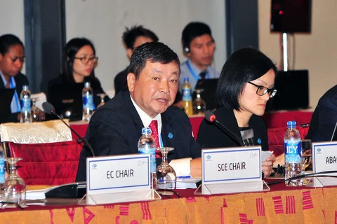 出席2017年亚太经合组织（APEC）第二次高官会的代表。（图片来源：越通社）