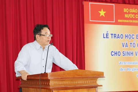 德国黑森州驻越南办事处主任裴功寿。（图片来源：https://www.ctu.edu.vn）