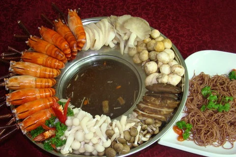 极具特色的南方菜——腌鱼火锅。