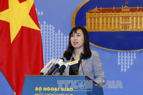 越南外交部发言人黎氏秋​姮。