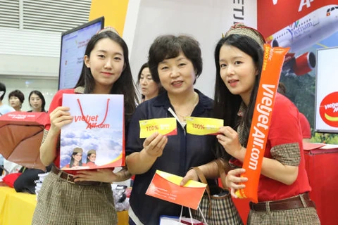 越捷航空参加香港国际旅游展 （图片来源：越捷航空公司网站）