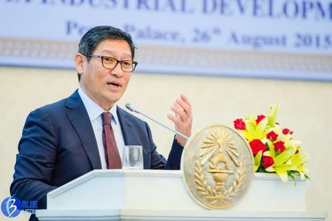 柬埔寨首相直管部长兼发展理事会（CDC）秘书长索真达索披。（图片来源：越通社） 