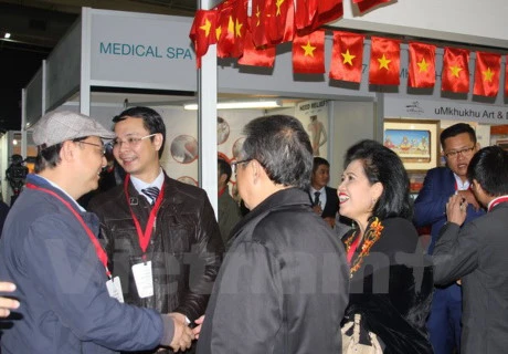 越南参加2017年南非SAITEX国际贸易展览会。