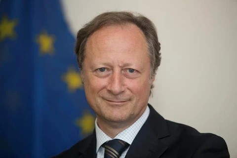 欧盟驻越南代表团团长兼大使布鲁诺•安格莱特。(图片来源：因特网）