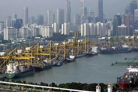 新加坡海港（图片来源：因特网）
